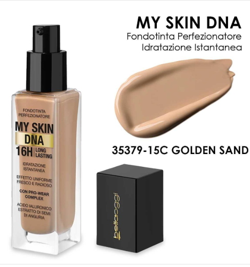 15c Fondotinta My Skin Dna No Transf 15C Golden Sand - immagine 1