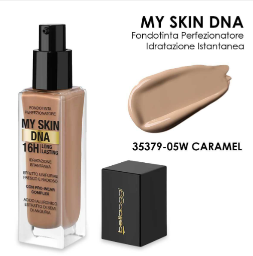 5w Fondotinta My Skin Dna No Transf 5W Caramel - immagine 1
