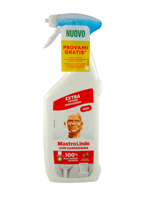 Mastrolindo Detergente Spray Con Candeggina 500Ml Igienizzante - Casabalò