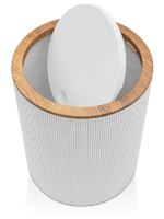 Pattumiera Bianca Linea London - immagine 2