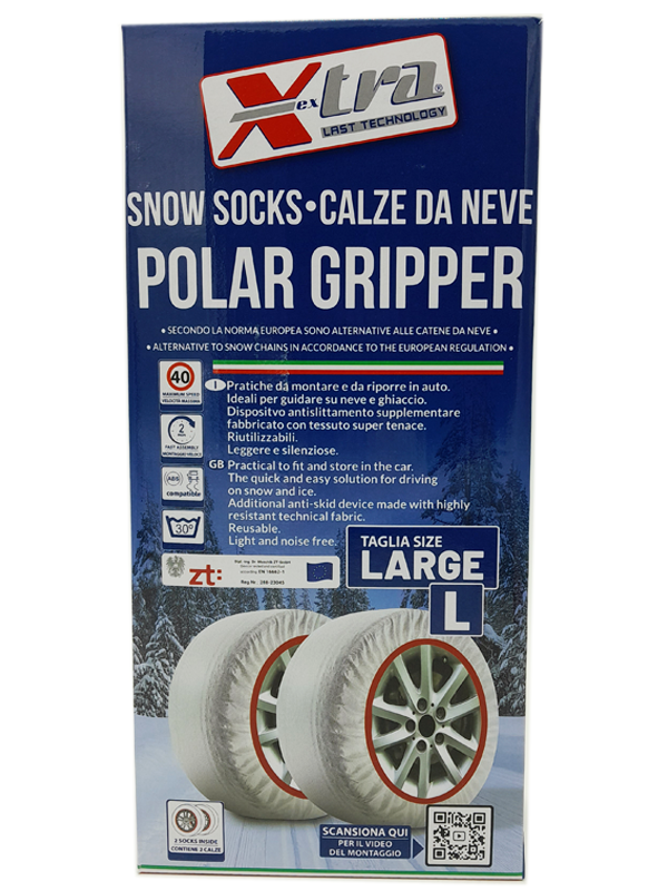 Bottari Calze Da Neve Snow Sock Omologate Italia En 16662-1 Taglia L -  Casabalò