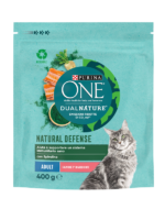 Purina One Crocchette Dualnature Salmone Gr.400
