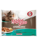 Miglior Gatto Sterilized Multi Pack Pesce 4X85Gr