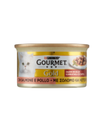 Gourmet Gold Dadini Salmone/Pollo Gr.85