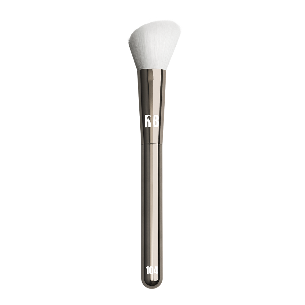glow-up-blending-powder-brush-104 Rybella Pennello Make-up per Blush e Terra 104 - immagine 1