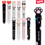 Penna 10 Colori Happiness decori assortiti