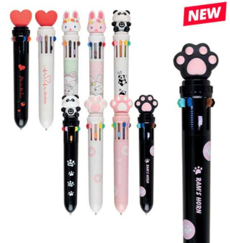 Screenshot 2026-08-25 133555 Penna 10 Colori Happiness decori assortiti - immagine 1