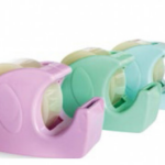 Nastro Adesivo Trasparente Con Dispenser Mt Colori Assortiti