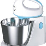 MIXER CON FRUSTE E CIOTOLA INOX 150W