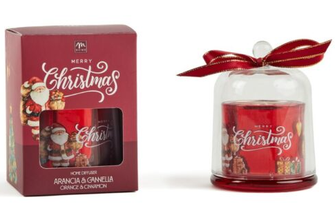 8056001184951.png Candela con Campana vetro Arancia e Cannella 90g - immagine 1