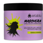 Seta Blu Maschera Capelli Secchi Al Burro di Karitè e Pantenolo 500Ml