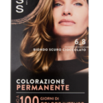 Syoss Palette Tinta 6.8 Biondo Scuro Cioccolato Copertura Professionale Dei Capelli Bianchi