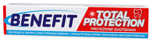 8004120910807.png BENEFIT DENTIFRICIO TOTAL PROTECTION 75 ML. - immagine 1