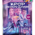 K POP DEMON HUNTER ALBUM + 1 PACCHETTO DI FIGURINE