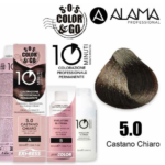 S.O.S Color&Go Tinta Professionale 10 Minuti Castano Chiaro 5.0